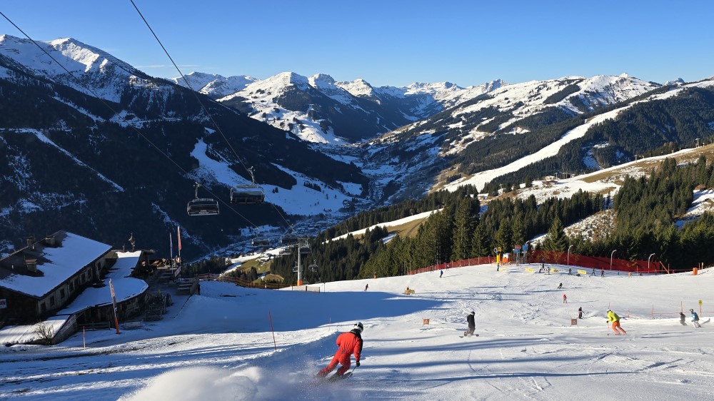Saalbach met vrienden.